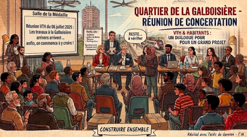 Les travaux à la Galboisière arrivent … enfin, on commence à y croire !
