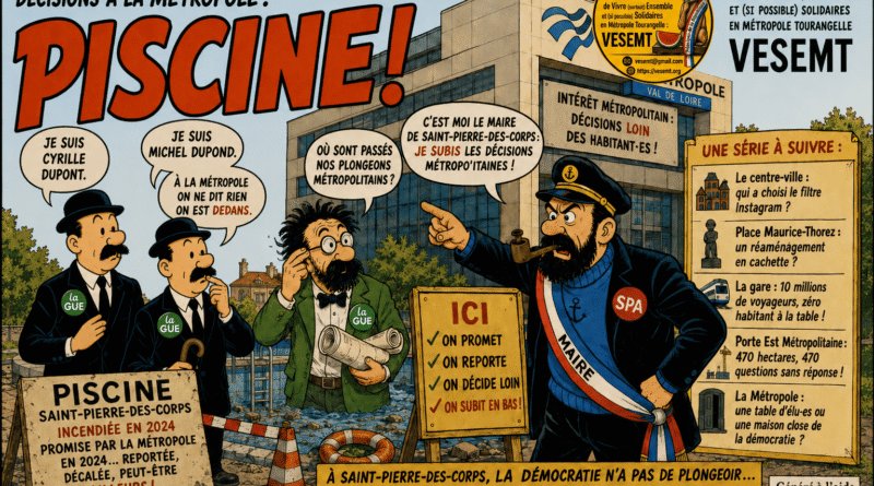 « Métropole, piscine et promesses en eau trouble »