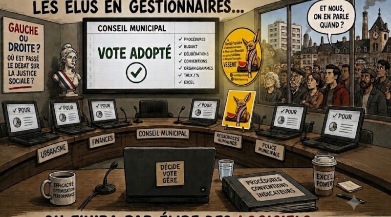 Quand la politique s’efface, la gestion de droite triomphe
