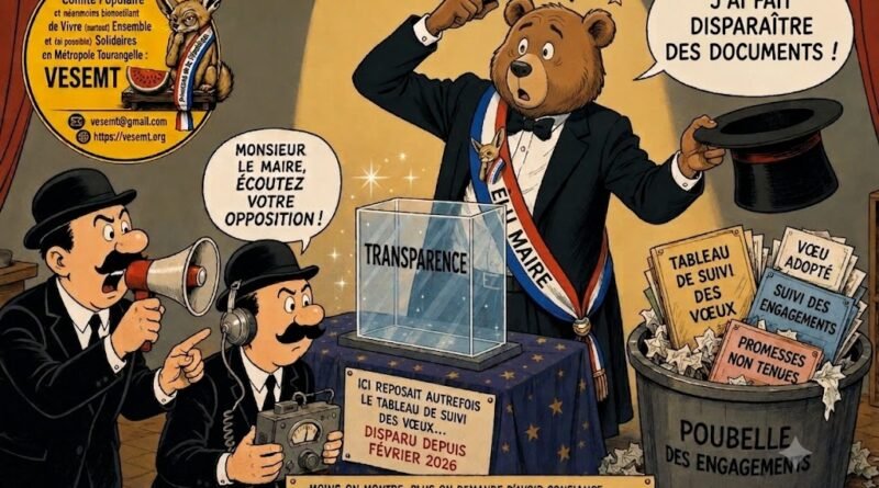 TRANSPARENCE MUNICIPALE : LE GRAND TOUR DE PASSE-PASSE DES VOEUX